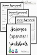Science Experiment Worksheet