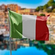 bandera de italia de calidad