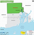 Providence County Map, Rhode Island