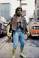 Lou Ferrigno in his Hulk Makeup, Times Square New York (1978) : r ...