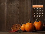 November 2017 Calendar Wallpaper, Happy Thanksgiving | Calendar ...