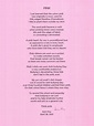 PINK – poem by Jean Kay | poetrytoinspire