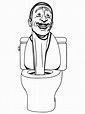 Free Printable Skibidi Toilet coloring page - Download, Print or Color ...