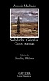 SOLEDADES. GALERIAS. OTROS POEMAS (10ª ED.) | ANTONIO MACHADO | Comprar ...