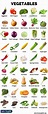 Fruits and Vegetables: 100 Names of Fruits and Vegetables in English ...