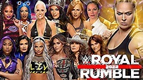 WWE Royal Rumble Women's Match 2022 ( Orden de entrada ) - YouTube