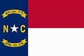 Carolina do Norte | Bandeiras dos estados norte-americanos