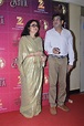 Amit Kumar and Leena Chandavarkar during the occasion of Bollywood ...