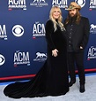Home Stretch! Chris Stapleton and Pregnant Wife Morgane Walk ACMs Red ...