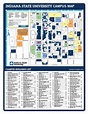 Indiana State University Campus Map – Map VectorCampus Map
