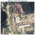 Aerial Photography Map of Huttig, AR Arkansas