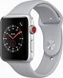 Best Buy: Apple Watch Series 3 (GPS + Cellular), 42mm Silver Aluminum ...