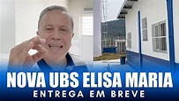 ENTREGA EM BREVE! Nova UBS Elisa Maria II • Vereador Camilo Cristófaro ...