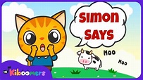 Simon Says Game - THE KIBOOMERS Preschool Songs - Brain Break - YouTube