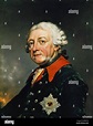 Ritratto di Federico II di Prussia (1712-1786), 1782 Foto stock - Alamy
