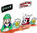 Luigi at a Bar by Tenshi3D on DeviantArt