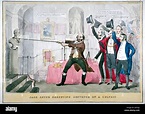 'Jack Ketch l'exécution de la sentence à un coupable", 1832. Artiste ...
