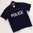 Kids Police T-shirt Children's Police T-shirt Boys - Etsy UK