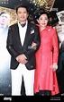 Hong Kong actor Chow Yun-fat, left, and his wife Jasmine Tan pose at a ...