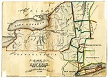 Map of the State of New York, 1788 :: New York State Archives ...