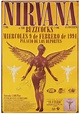 Nirvana - Palacio De Los Deprotes 1994 - A4 Music Mini Print | Nirvana ...