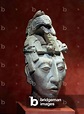 Image of King K'inich Janaab Pakal I, portrait head from the Temple