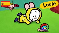 Caracol - Louie dibujame un caracol | Dibujos animados para niños - YouTube