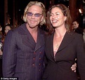 Mickey Rourke and Carrie Otis 2001 | then and now in 2019 | Mickey ...
