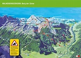 BERGFEX: Panoramakarte Walmendingerhorn / Kleinwalsertal: Karte ...