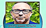 Jimmy Wales fortune/ Homme d'affaires - Jeprofite