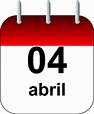 Que se celebra el 4 de abril - Calendario