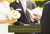 ️ 80+ Most Beautiful Wedding Bible Verses About Love
