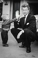 Lloyd Bridges and son Jeff, outside their home in Los Angeles, 1951 ...