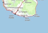 MICHELIN-Landkarte Saint-Joseph - Stadtplan Saint-Joseph - ViaMichelin