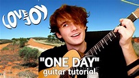 Lovejoy: "One Day" Guitar Tutorial - YouTube