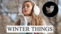 Ariana Grande - Winter Things (lyrics) - YouTube