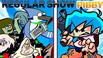 Friday Night Funkin' - VS PIBBY Regular Show | Fallen Power (FNF Mod ...