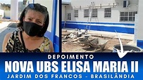 Nova UBS Elisa Maria II • Depoimento de moradora • Vereador Camilo ...