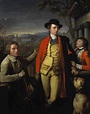 c.1775-76.Douglas Hamilton,8th Duke of Hamilton (1756-1799);and young ...