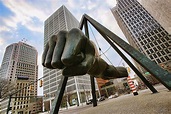 In Your Face - Joe Louis Fist Statue - Detroit Michigan Photograph by ...