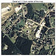 Aerial Photography Map of Wrightsville, GA Georgia