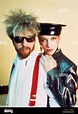 EURYTHMICS UK pop duo of Annie Lennox and Dave Stewart about 1987 Stock ...