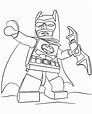 Dibujo 3 de Lego Batman para colorear