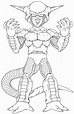 Dragon Ball Z Golden Frieza Coloring Pages Coloring Pages