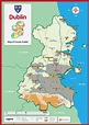 Dublin county map - Map of Dublin county (Ireland)