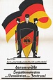 1924 German Social Democratic Party election poster – Never Was
