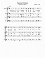 National Anthem Sheet music for Voice | Download free in PDF or MIDI ...