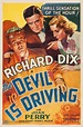 The Devil Is Driving (1937) movie poster