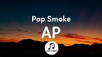 Pop Smoke - AP (Lyrics) Music from the film ”Boogie” - YouTube