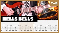 AC/DC - Hells Bells - Guitar Tab | Lesson | Cover | Tutorial - YouTube